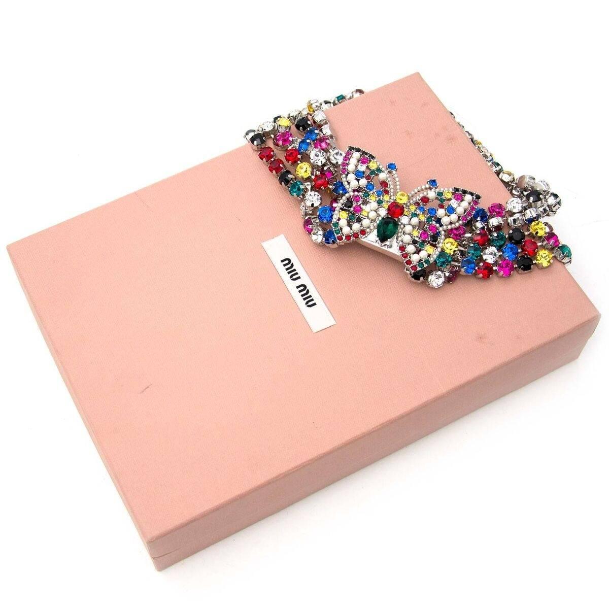 miu miu collar necklace