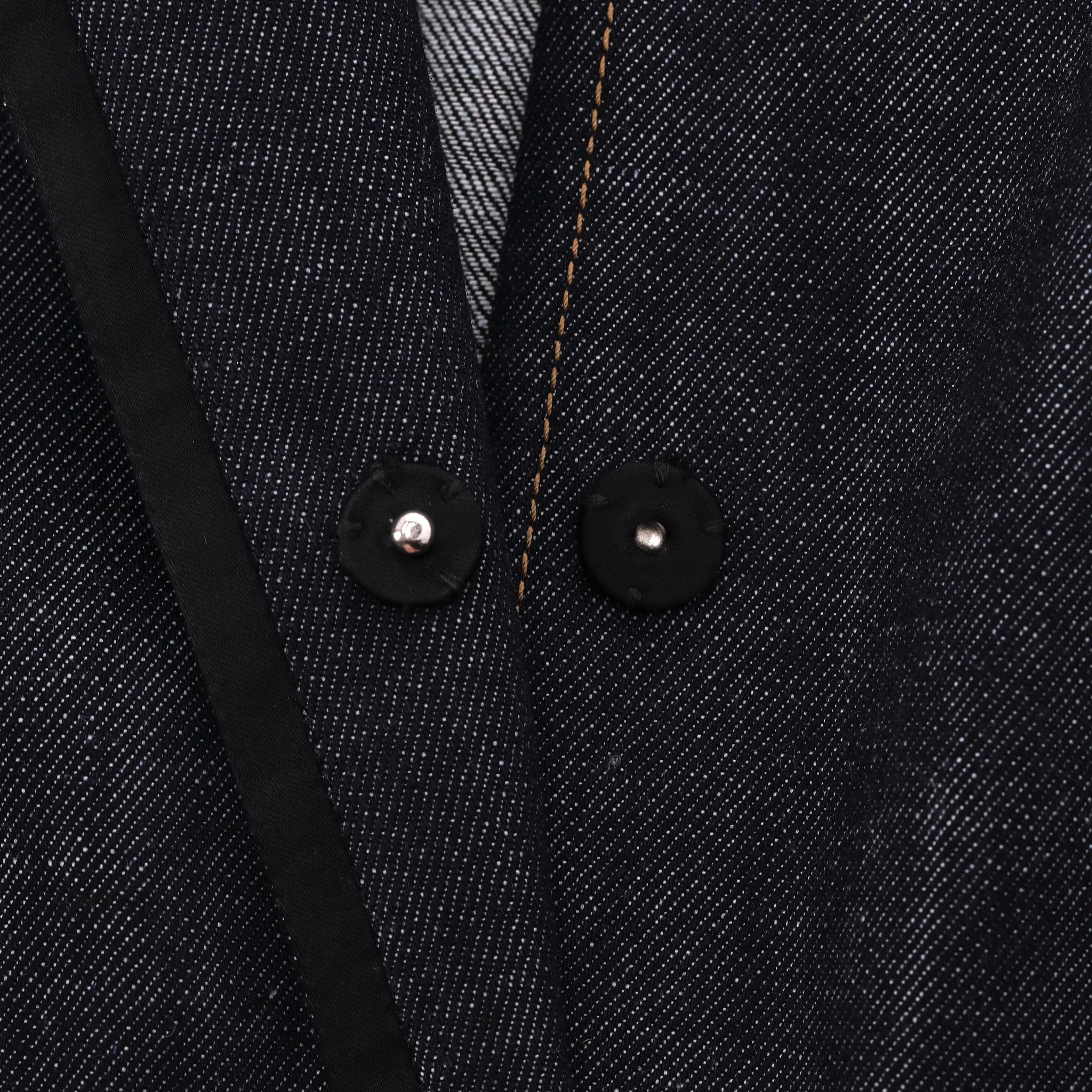 Miu Miu Crystal Embellished Denim Coat 2