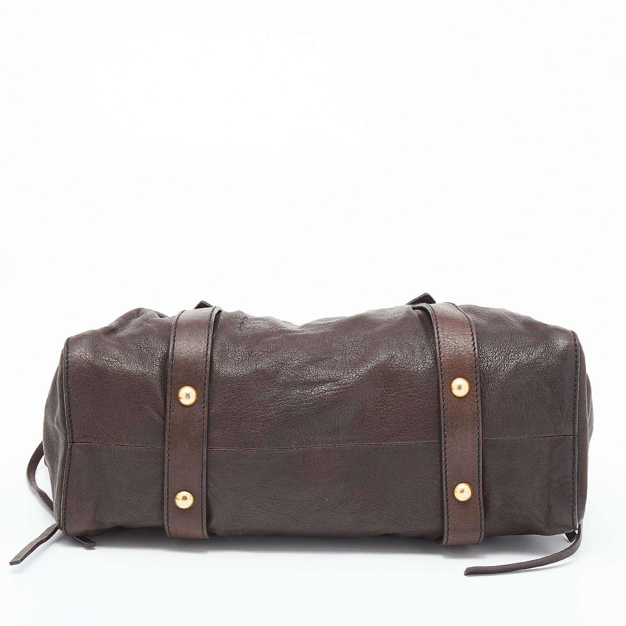 miu miu brown bag