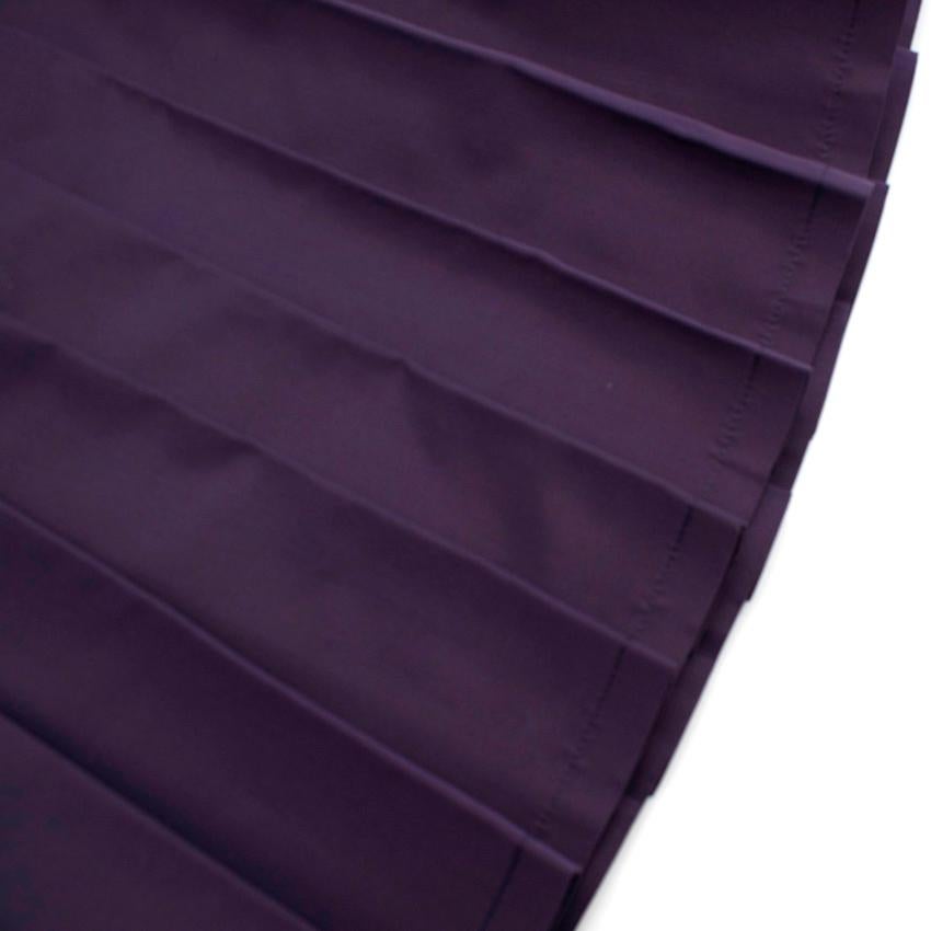 dark purple tennis skirt