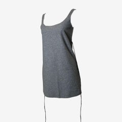 Miu Miu F/W 1997 Grey Strapped Midi Dress