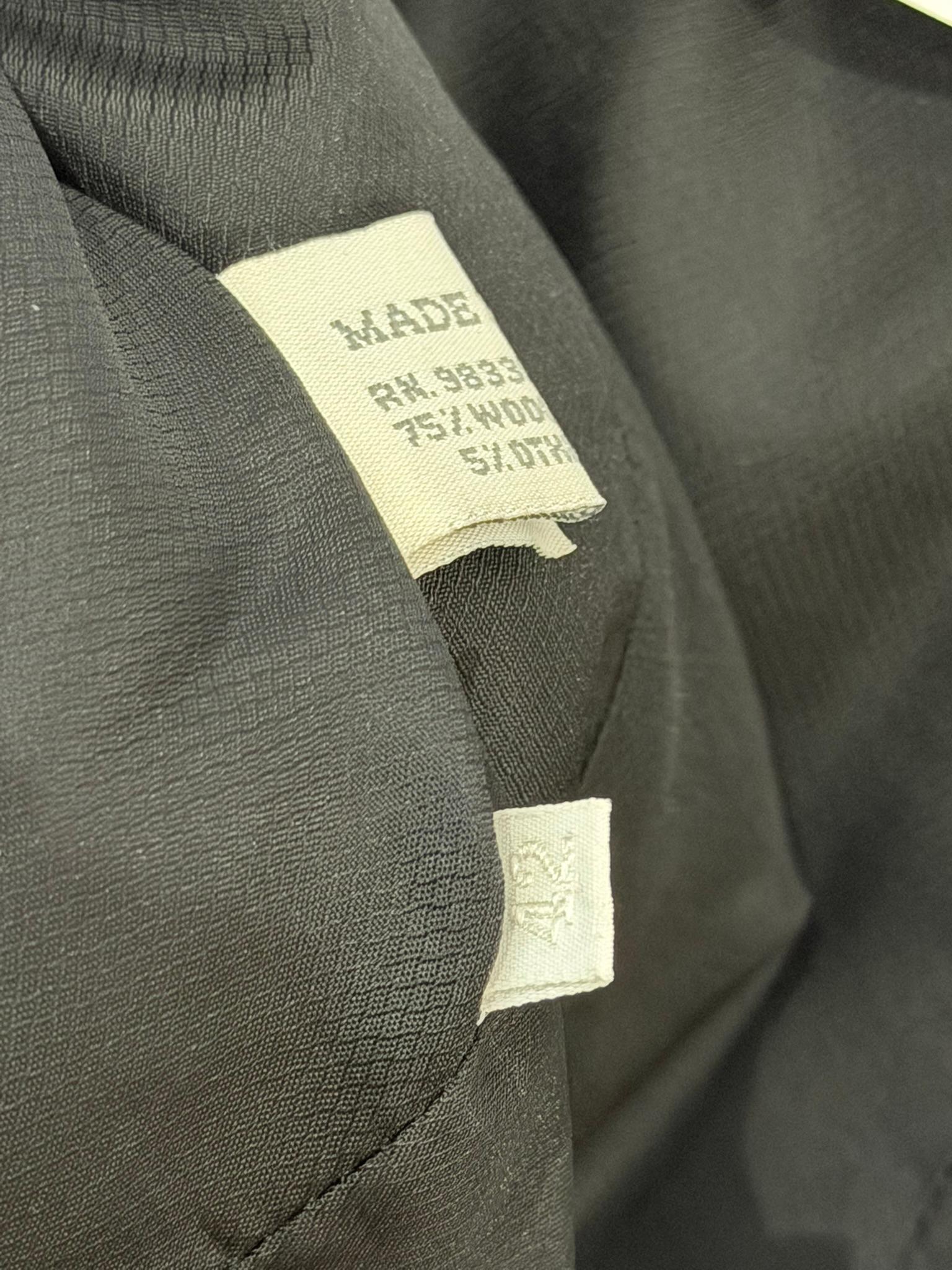 Miu Miu F/W 1999 Grey Wool Tailored Zip Jacket and Skirt Ensemble For Sale 5