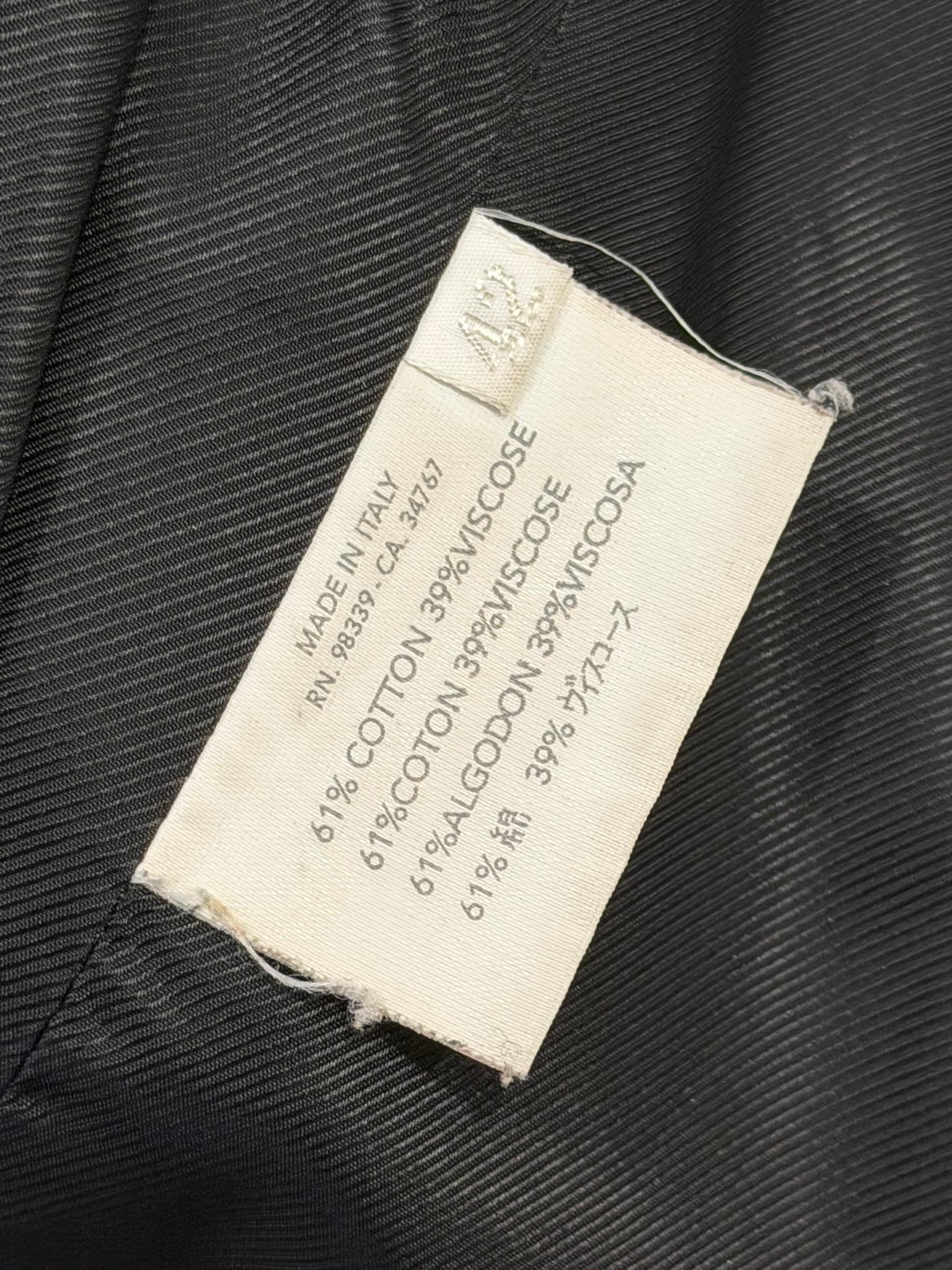 Miu Miu F/W 2000 Faux Astrakan Fur Coat with Detachable Collar en vente 3