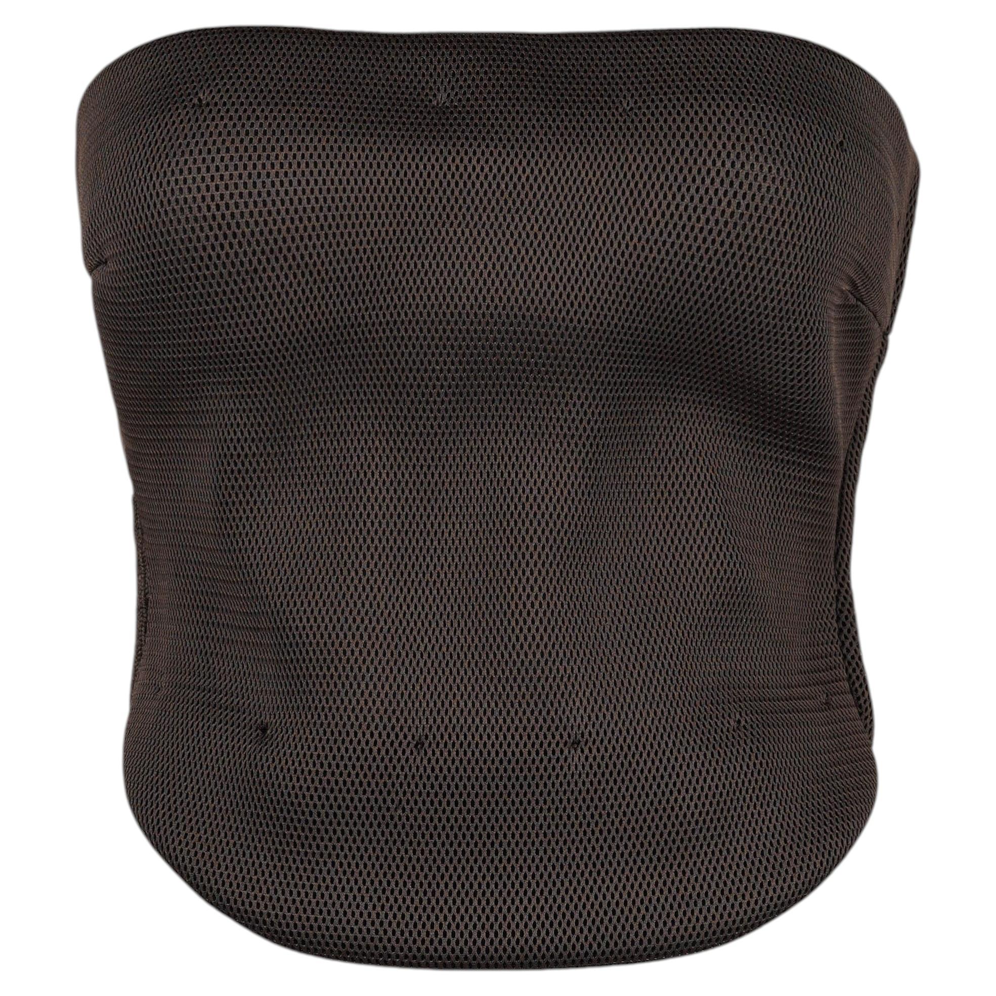 Haut bandeau en maille miu miu, défilé automne-hiver 1999 – Look 30, taille IT44