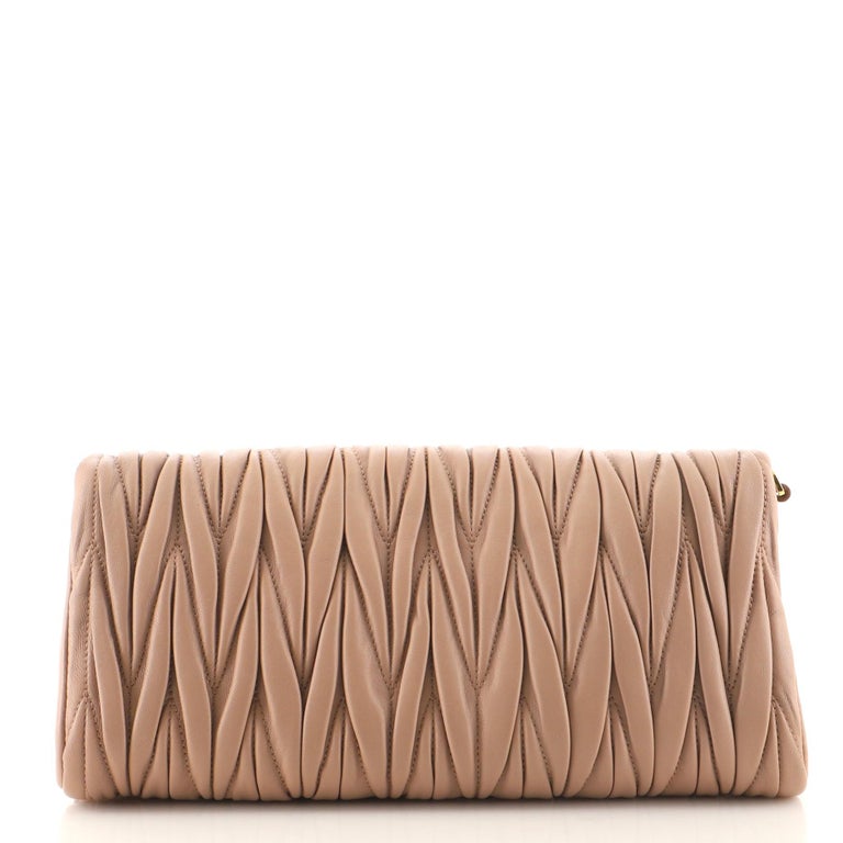 Miu Miu Flap Crossbody Bag Matelasse Leather Small at 1stDibs