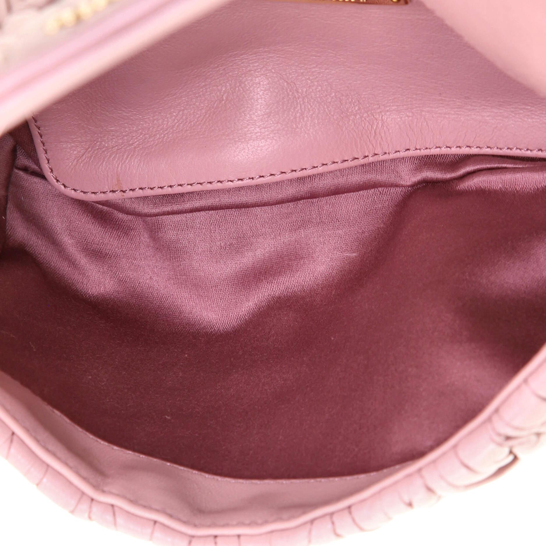Women's or Men's Miu Miu Flap Crossbody Bag Matelasse Leather Small