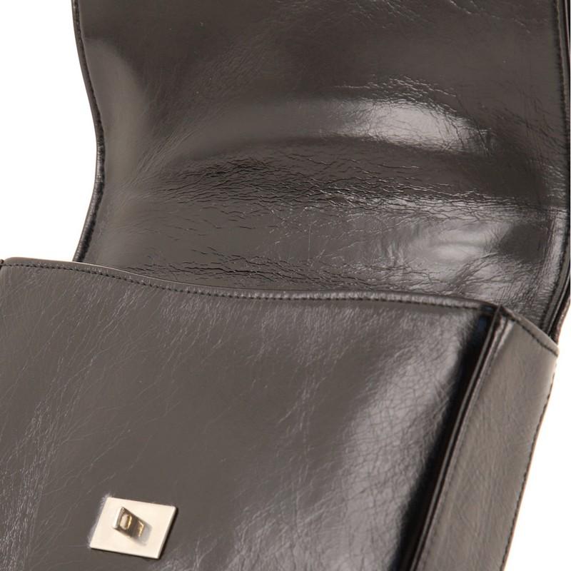 Miu Miu Flap Lock Shoulder Bag Matelasse Leather Small 2