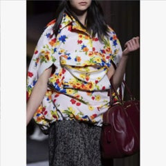 Miu Miu Floral Technical Cape - '20s