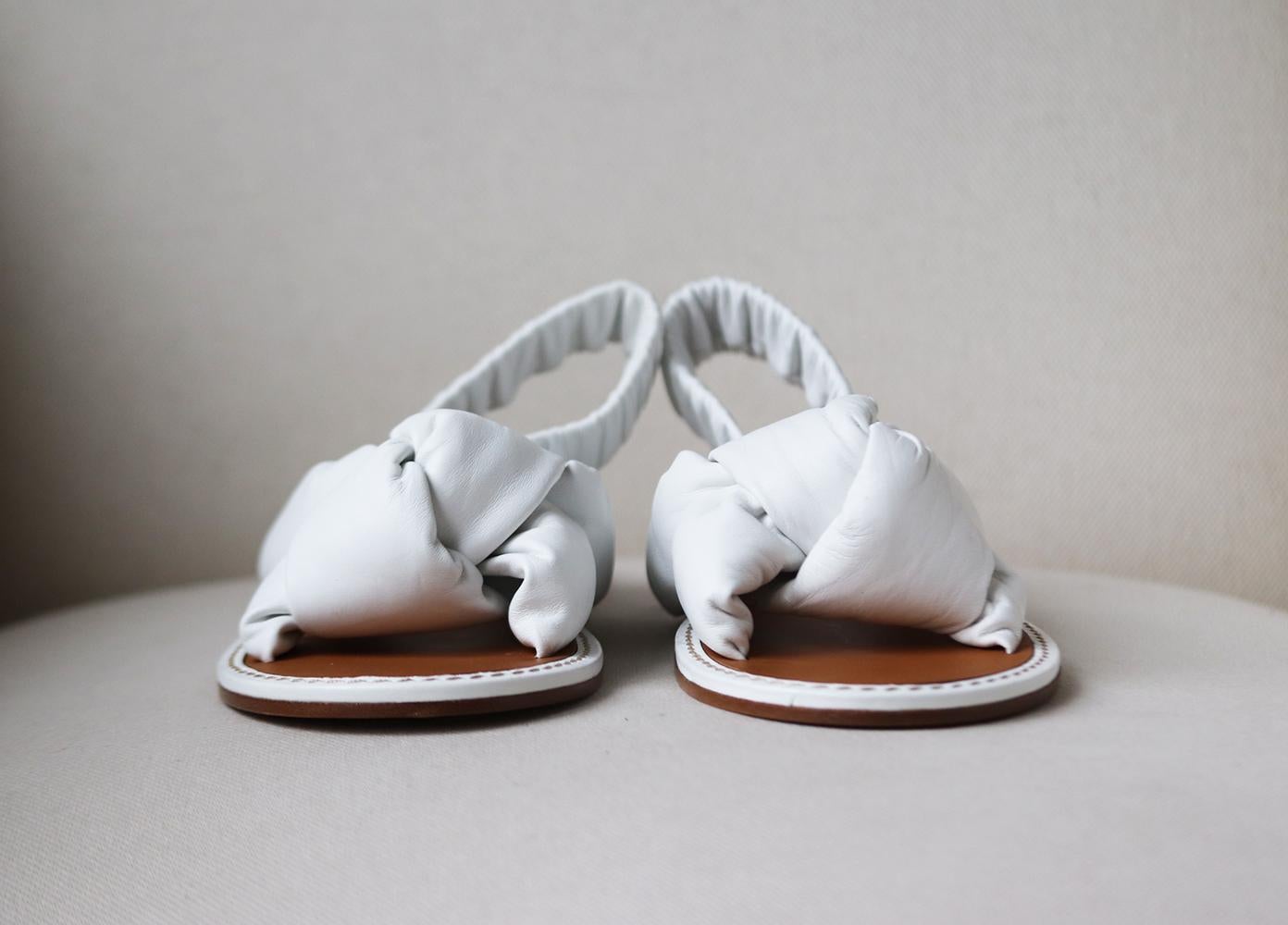 miu miu knotted sandals