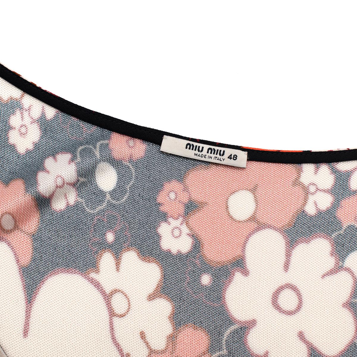 miu miu orange dress