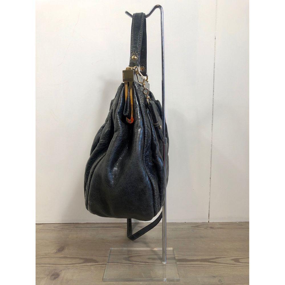 Women's Miu Miu Leather Crossbody Bag in Black For Sale