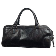 Used Miu Miu Leather Handbag in Brown