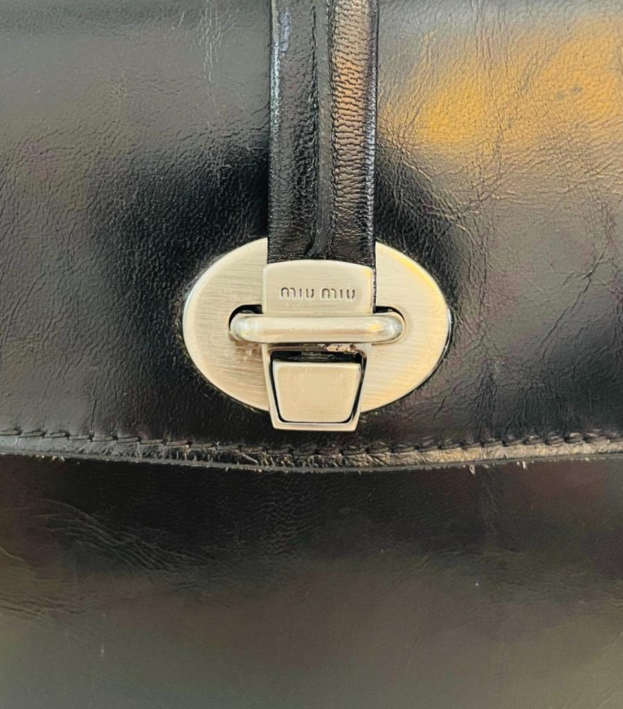 Miu Miu Leather Shoulder Bag 2
