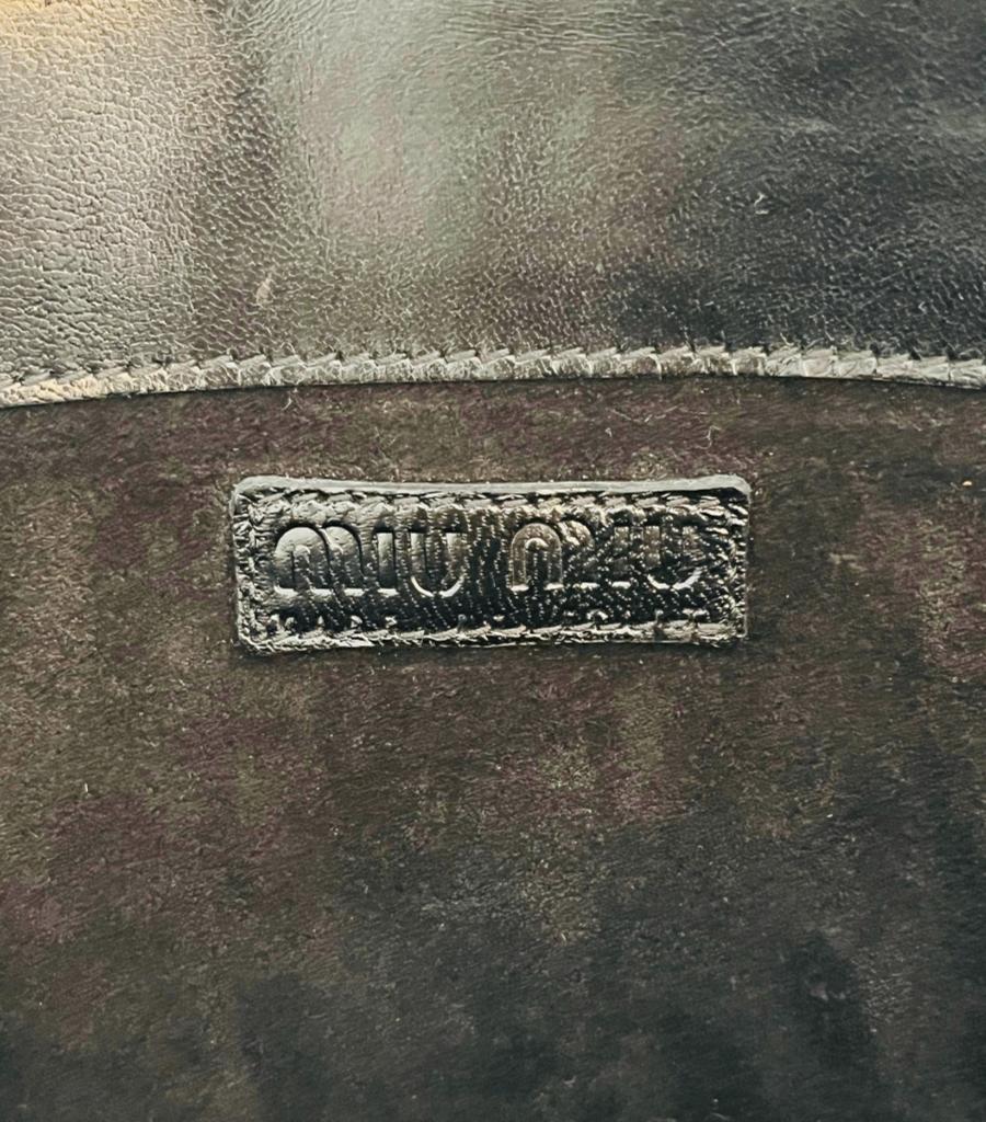 Miu Miu Leather Shoulder Bag 4