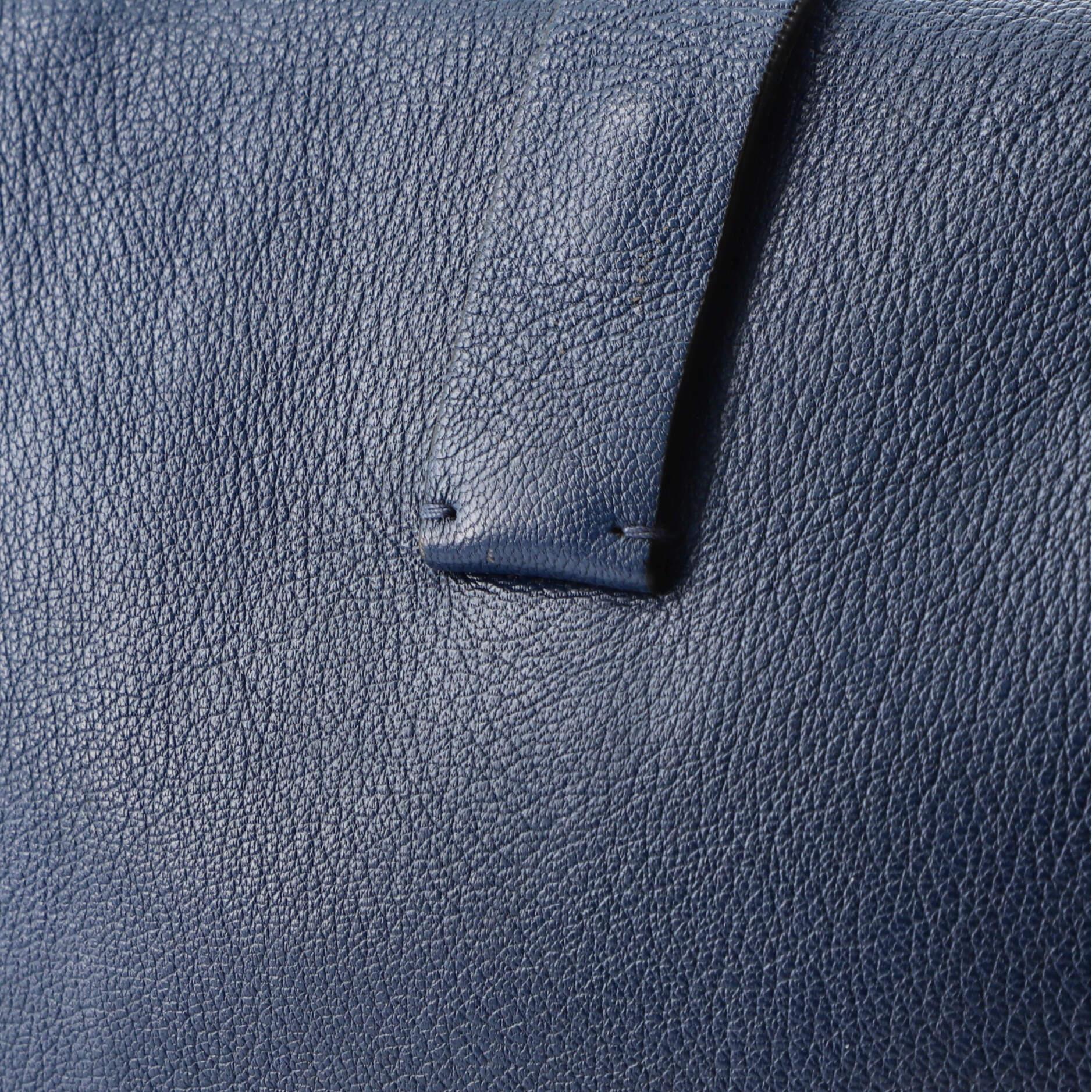 Miu Miu Madras Convertible Compartment Top Handle Bag Leather Medium 2