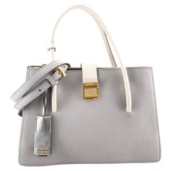 Miu Miu Madras Convertible Compartment Tote Leather Medium