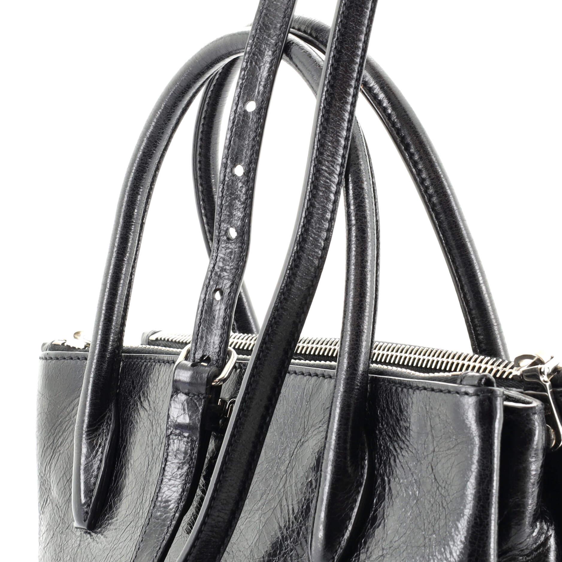 Miu Miu  Madras Cabrio-Tasche Vitello Shine Medium 3