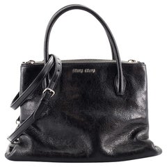 Miu Miu Madras Cabrio-Tasche Vitello Shine Medium