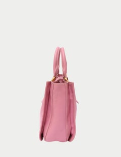Miu Miu Madras Leather Tote Bag