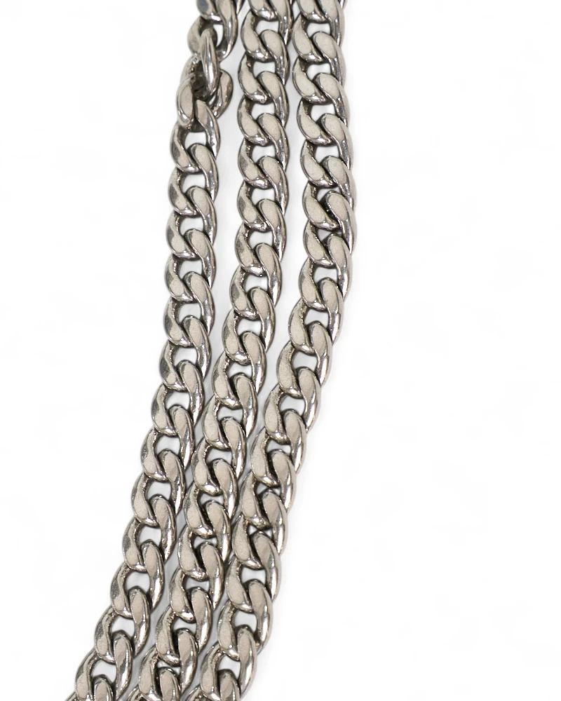 Miu Miu Marsupio Small Glitter Argento in vendita 7