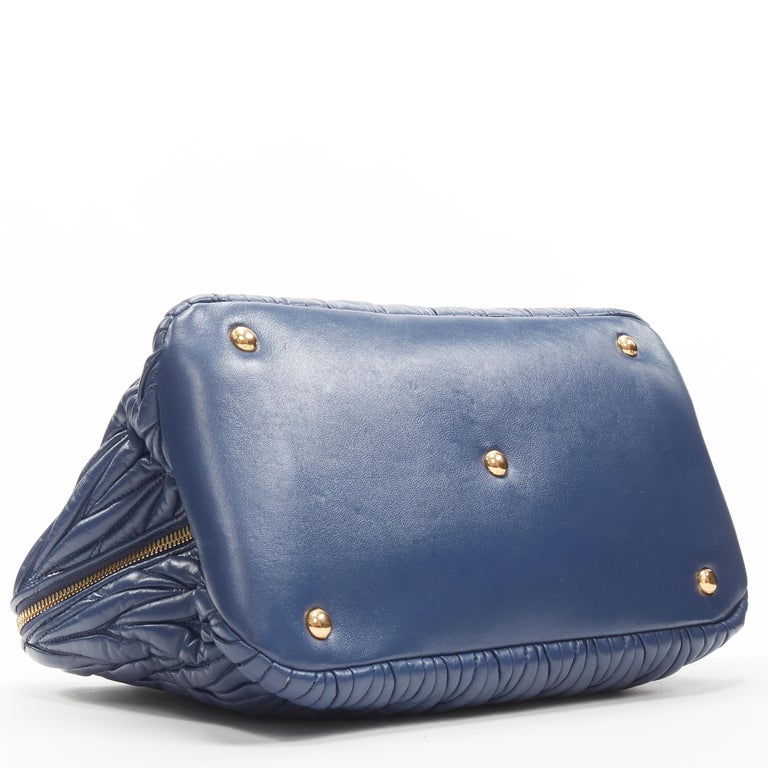 MIU MIU Arcadie matelasse nappa leather shoulder bag Price: $1710  Condition: Brand new RWB-1695