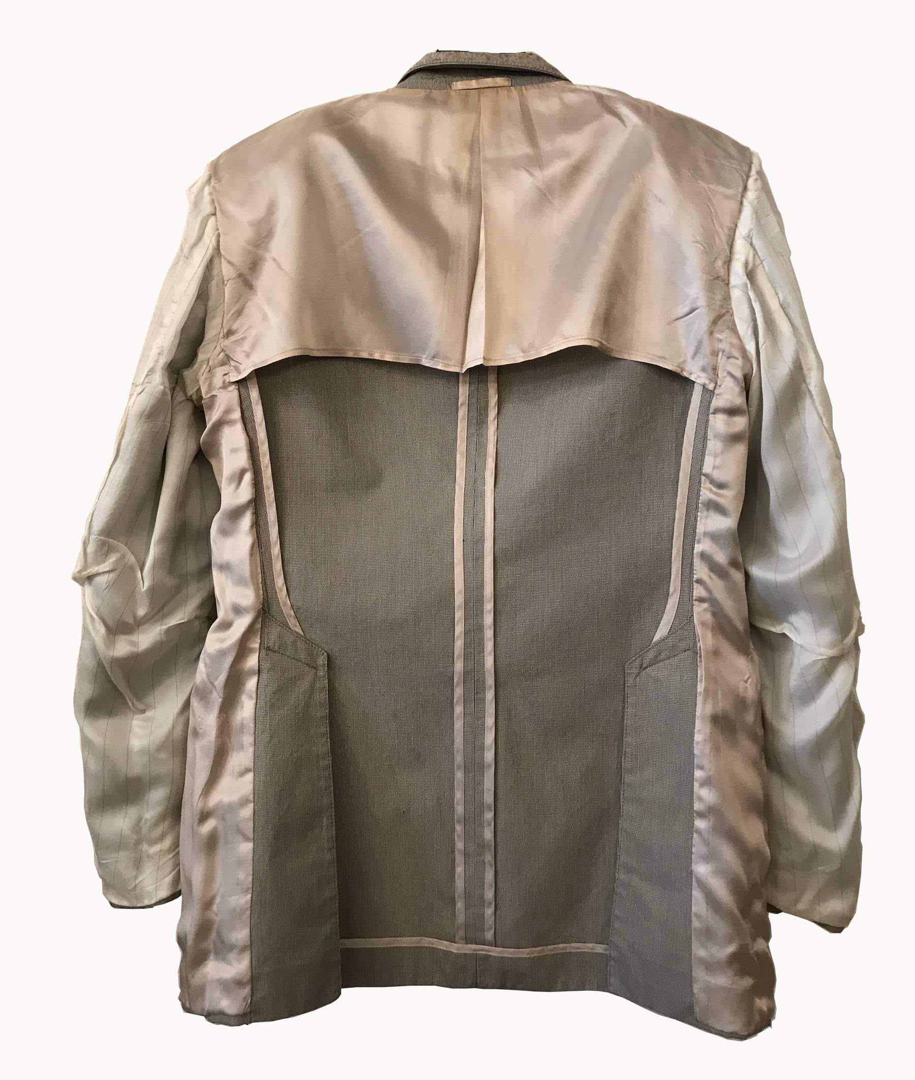 Brown Miu Miu men's spring-summer season jacket For Sale