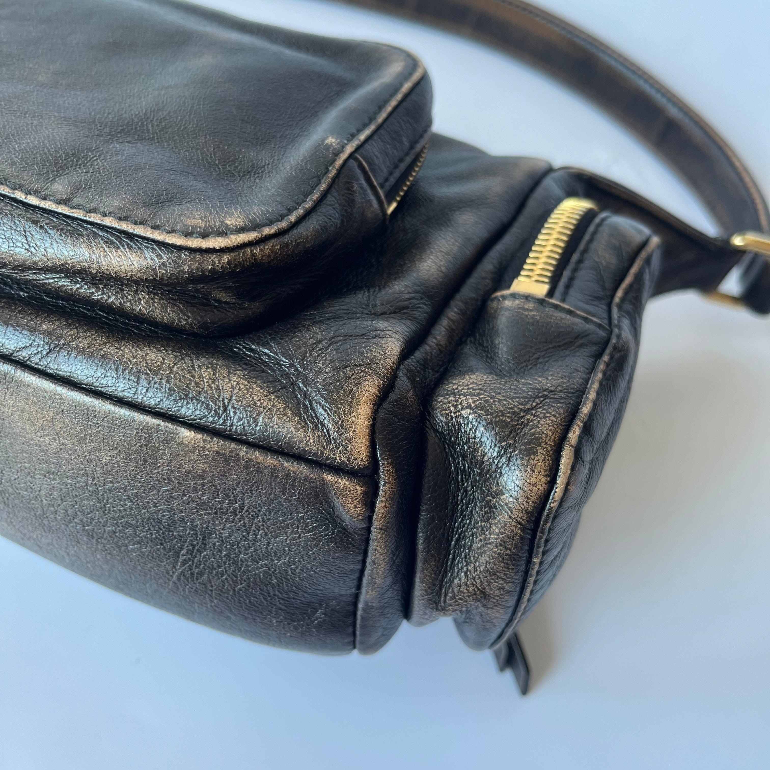 Miu Miu Multi Pocket Nappa leather bag Sand/Coffee 7