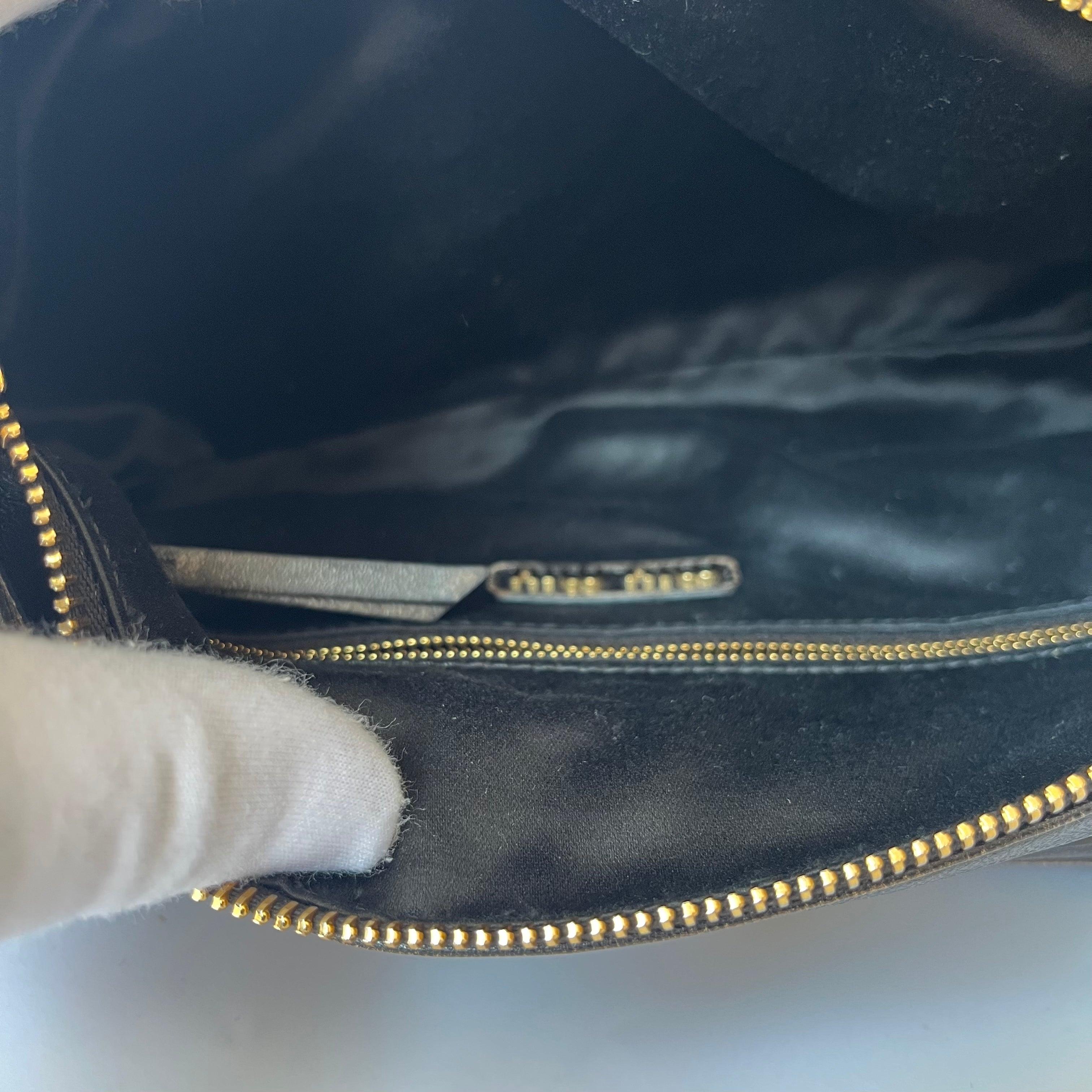 Miu Miu Multi Pocket Nappa leather bag Sand/Coffee 2