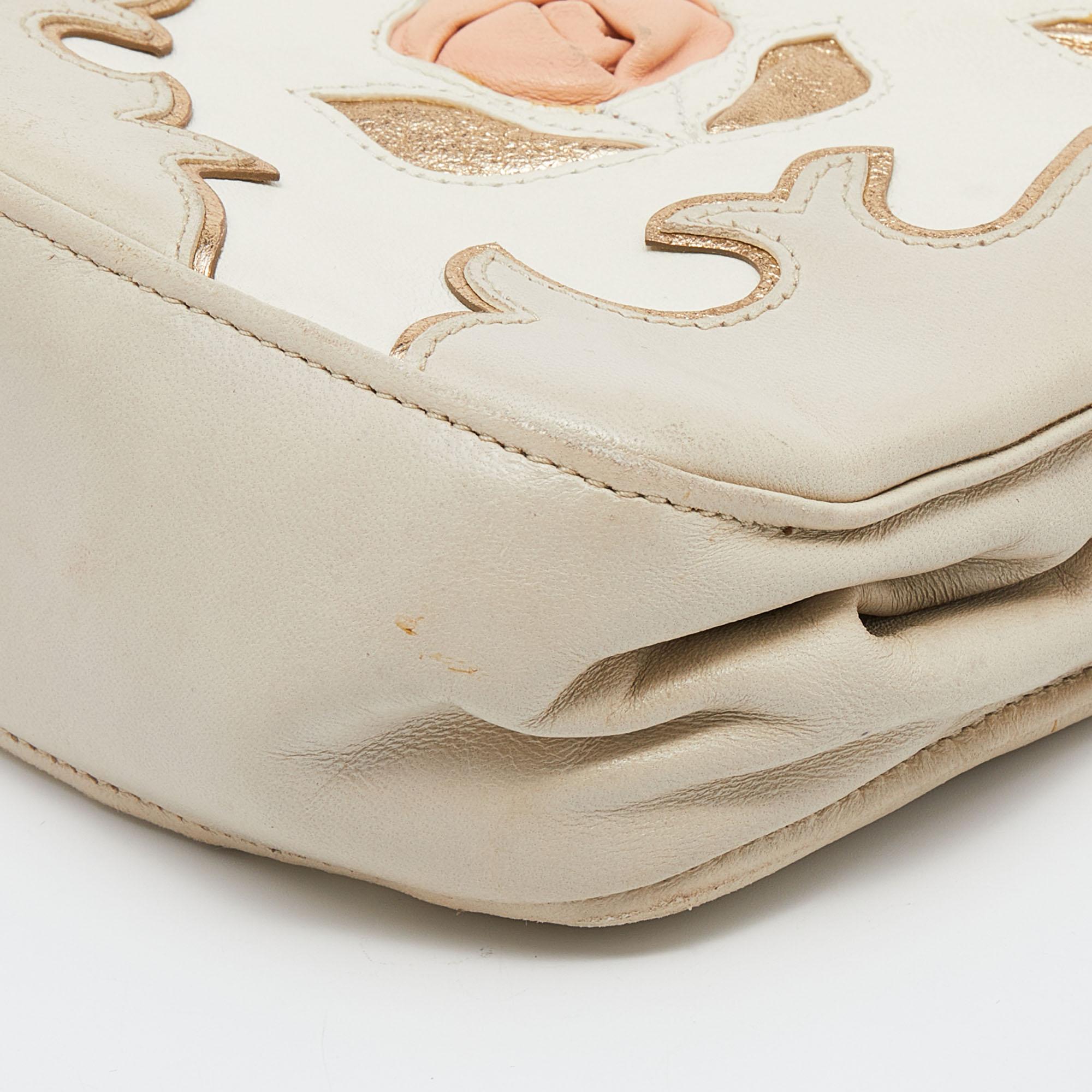 Women's Miu Miu Multicolor Leather Frame Top Handle Bag