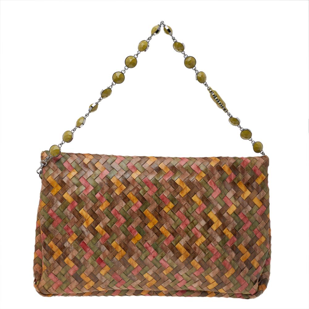 Miu miu woven leather bag new arrivals