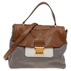 Miu Miu Multicolour Vitello Leather Top Handle Bag