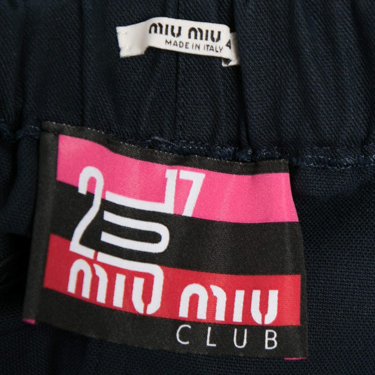 Vintage 2008 Miu Miu Sleeveless Athletic Jumpsuit Womens Size L