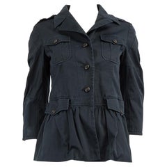 Miu Miu Navy Safari Jacket Size S