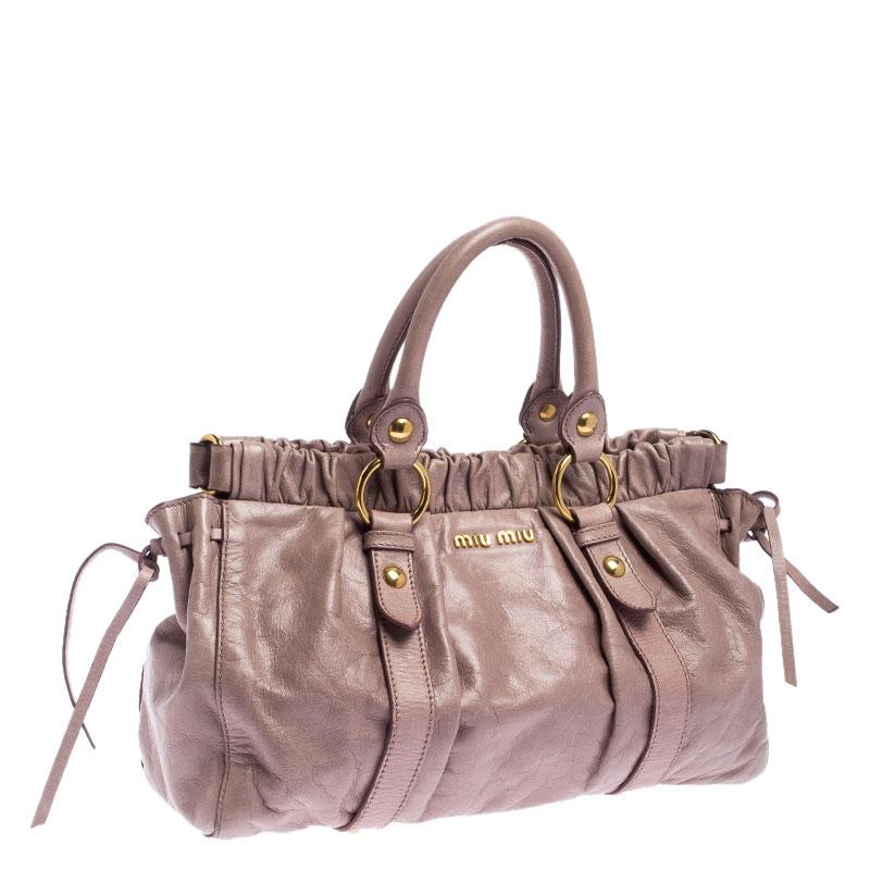 pink miu miu bag