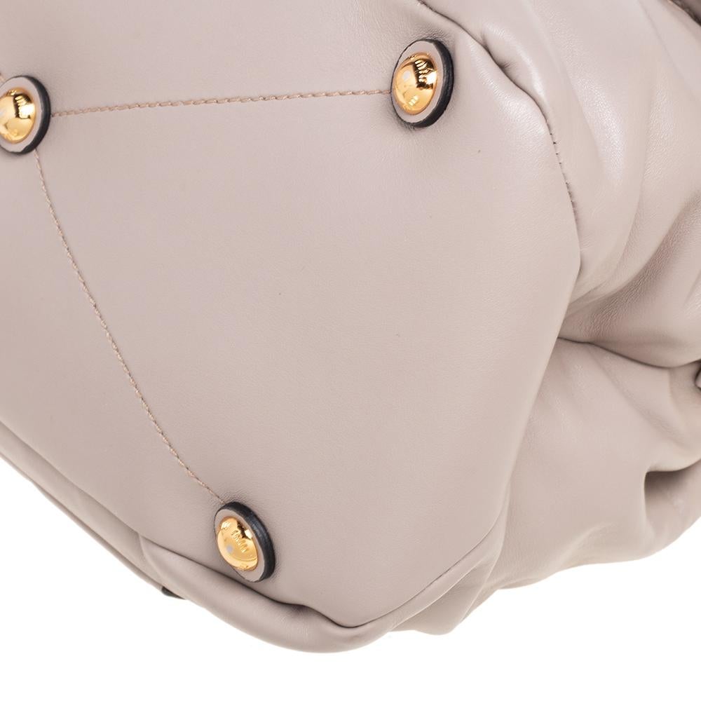 Miu Miu Old Rose Vitello Soft Leather Top Handle Bag 2