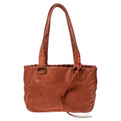 Miu Miu Orange Leather Small Shoulder Bag