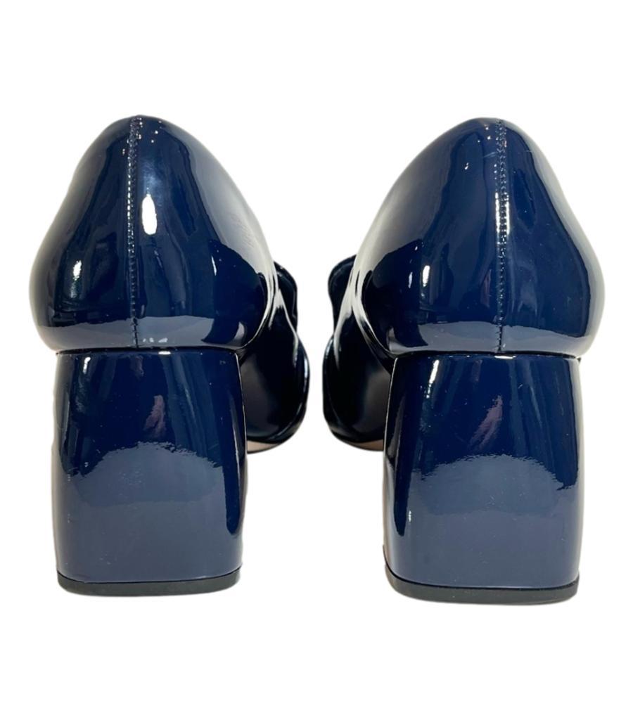 Women's Miu Miu Patent Leather Buckle Detailed Pumps For Sale