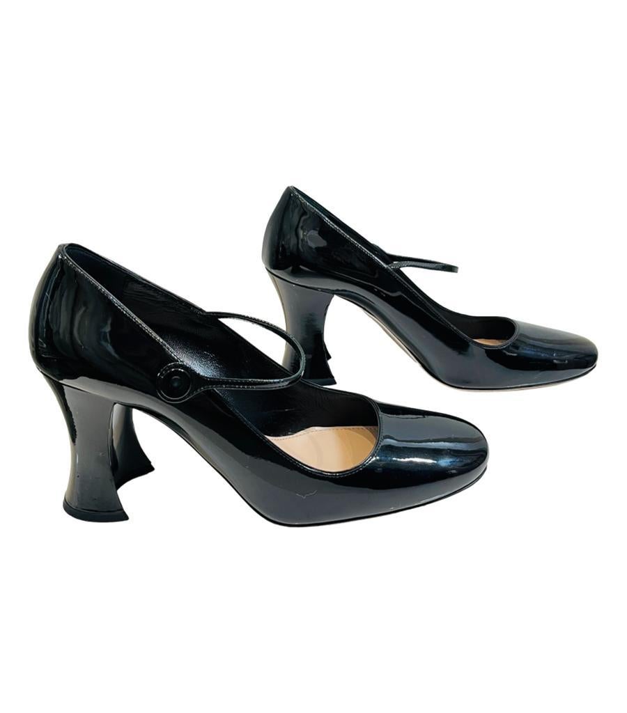 Women's Miu Miu Patent Leather Mary Jane Pumps For Sale