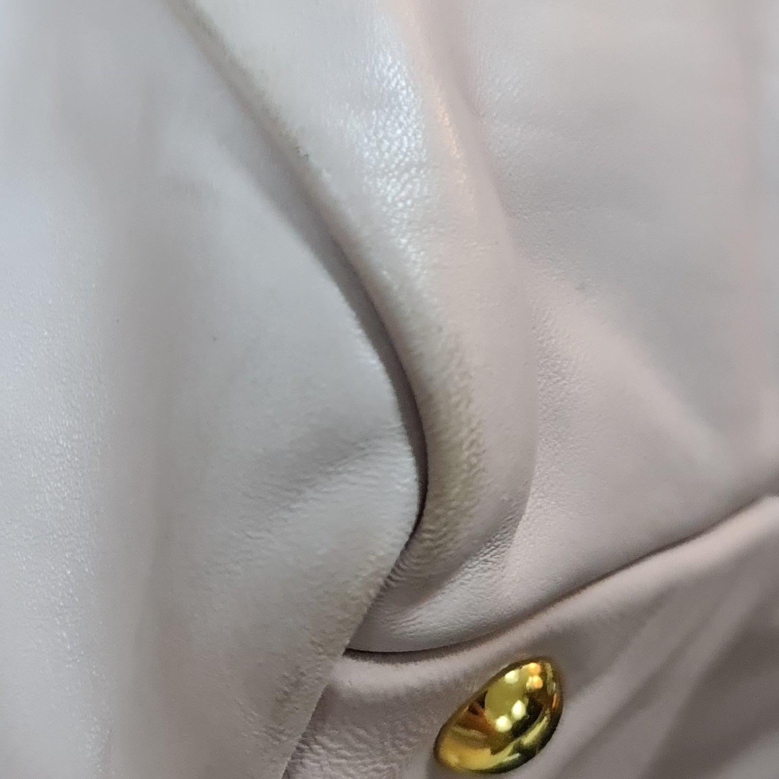 MIU MIU Rosa Leder Tote Umhängetasche im Angebot 6