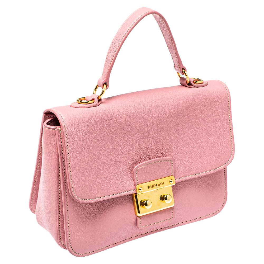 miu miu pink purse
