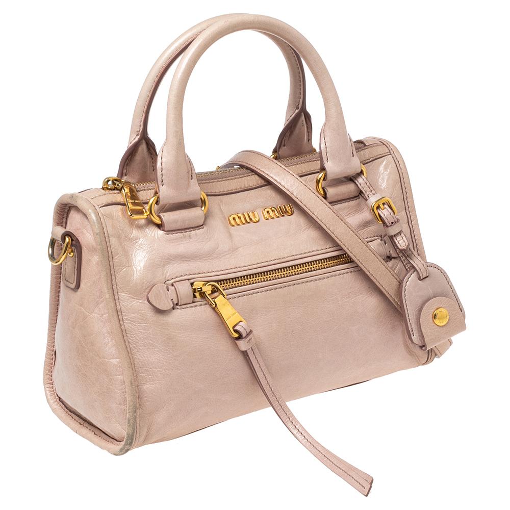 miu miu bauletto vitello shine