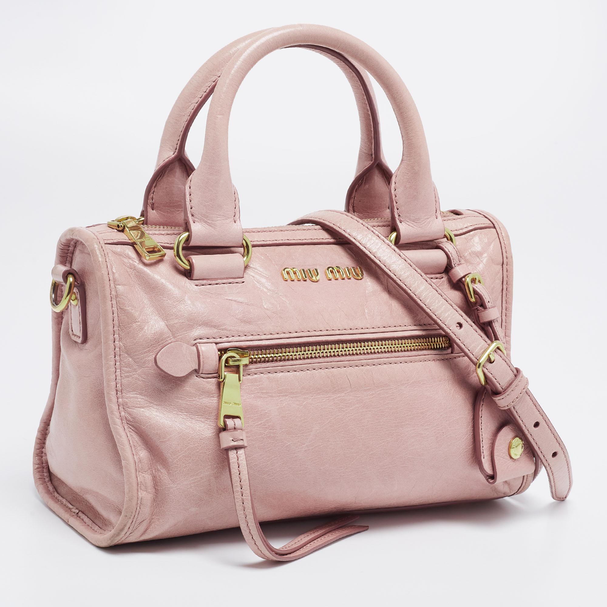 miu miu bag pink