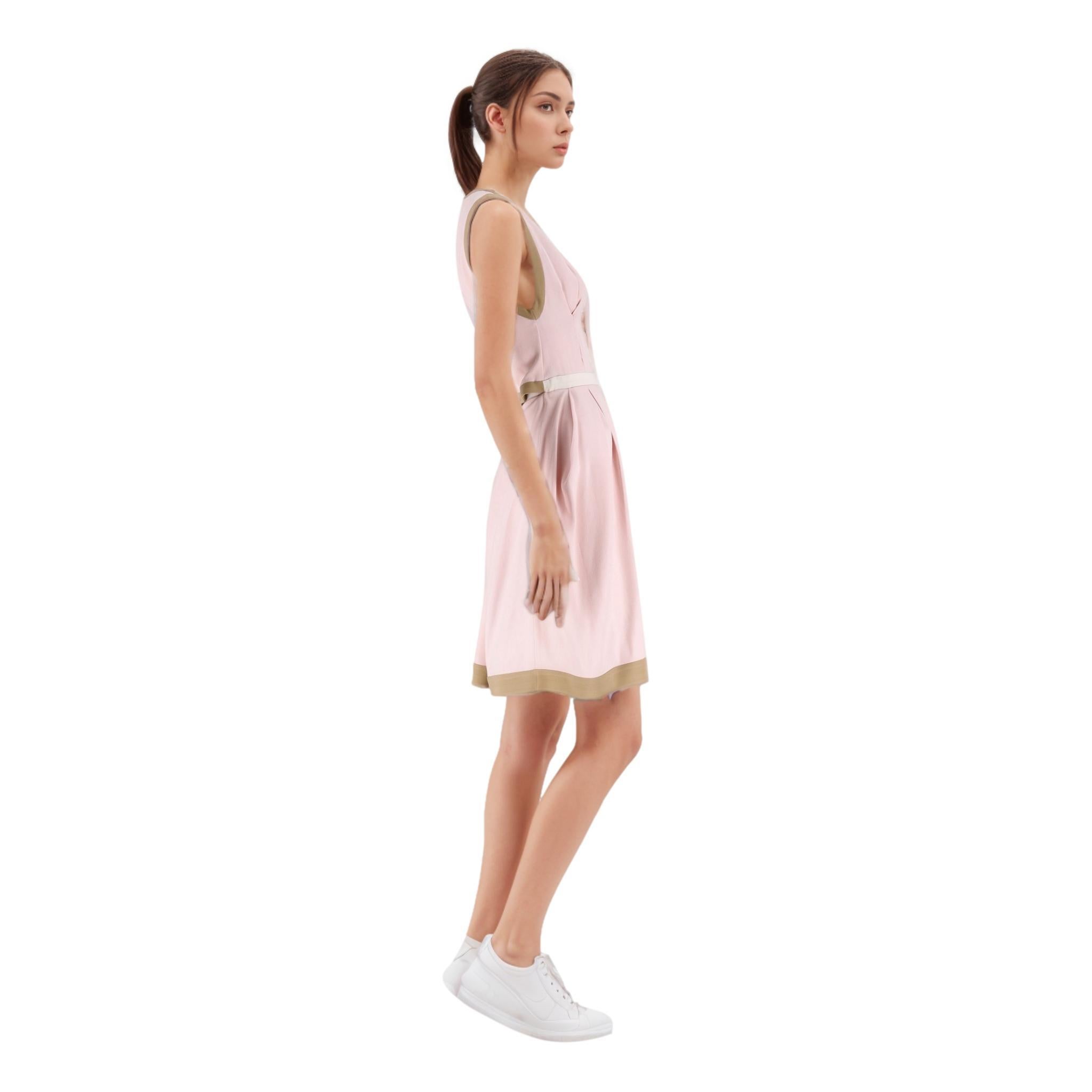 White Miu Miu Pleated Dress