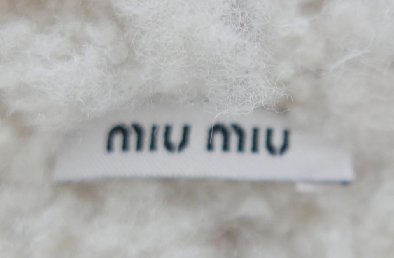 Miu Miu Pre-Fall 2010 Shearling Short Coat For Sale 1