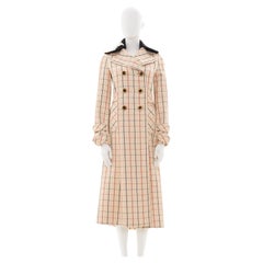 Miu Miu Pre-Fall 2016 Double breasted black and red stripes Coat