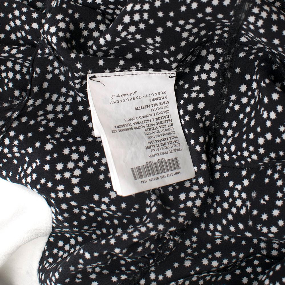 Miu Miu Printed Silk Mini Dress XXS 38 In New Condition In London, GB