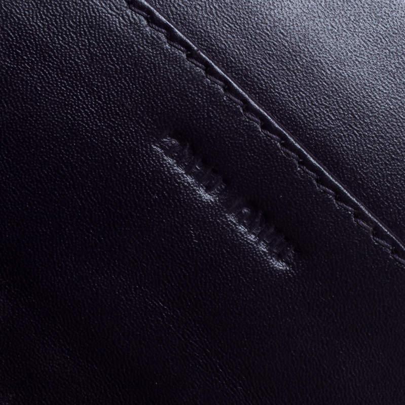 Miu Miu Purple Patent Leather Continental Wallet 2