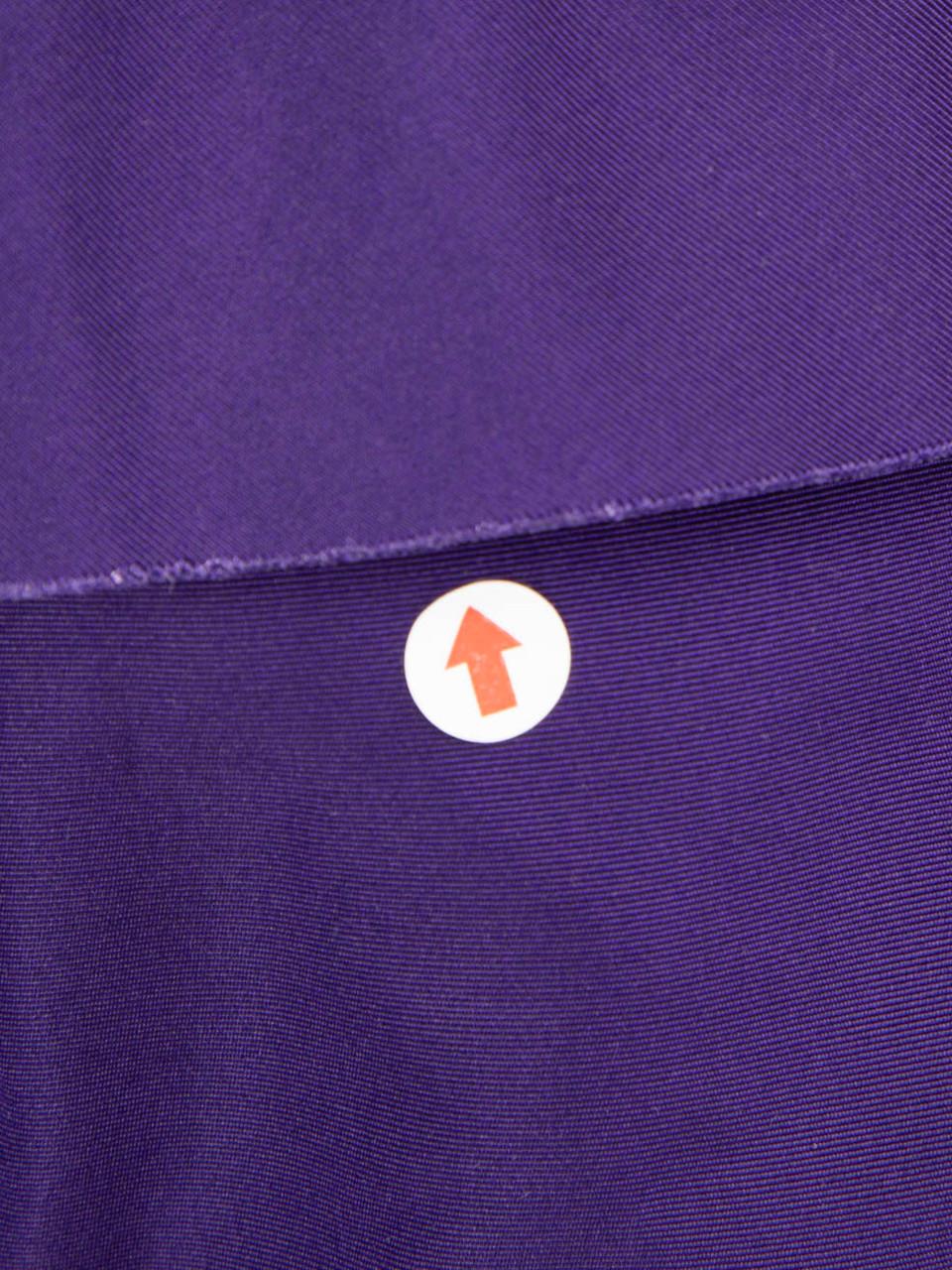 Miu Miu Purple Ruffle Layered Shorts Size XS For Sale 2