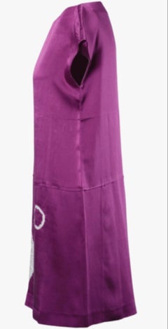 Miu Miu Purple Silk Dress - '10s
