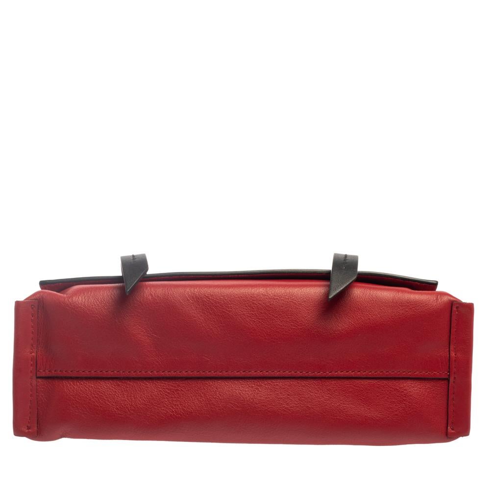 Miu Miu Red Leather Grace Shoulder Bag 1